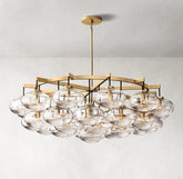 Cabretta round chandelier 60''
